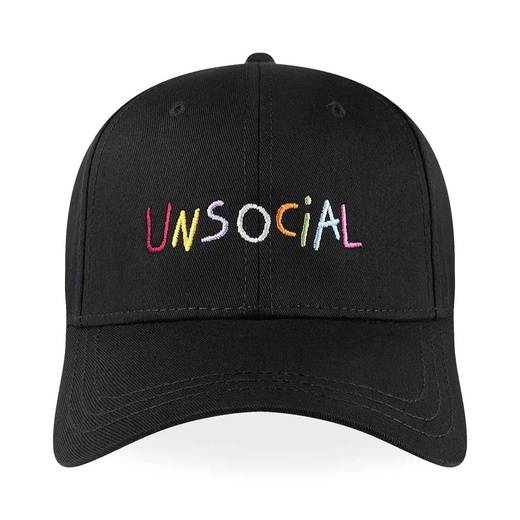 Кепка HAIDED "UNSOCIAL STRM BSB" Black