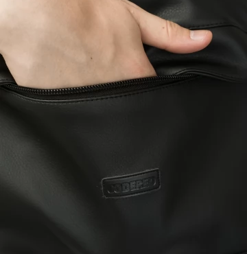 Рюкзак CODERED "ACTION 2" Black Leather